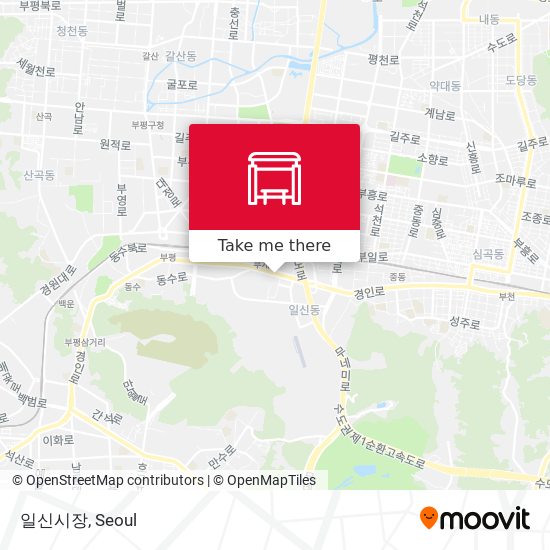 일신시장 map