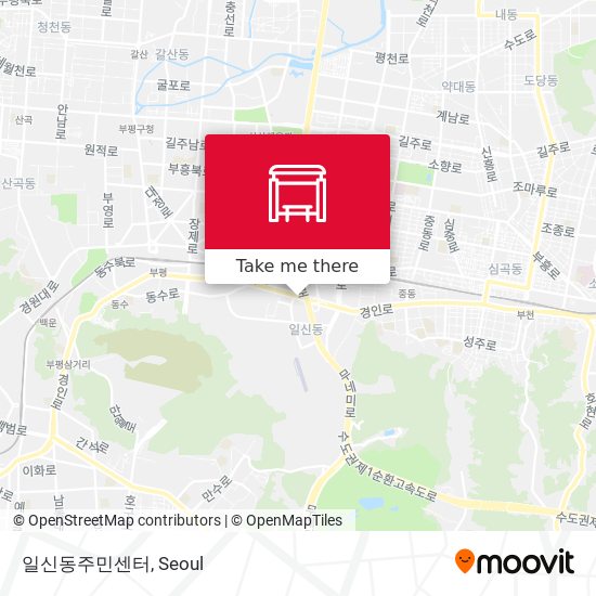 일신동주민센터 map