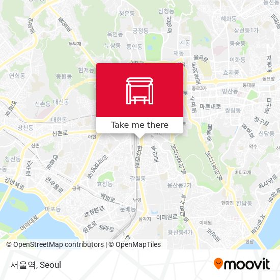 서울역 map