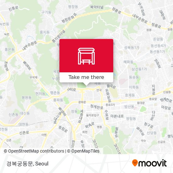 경복궁동문 map