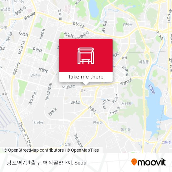 망포역7번출구.벽적골8단지 map
