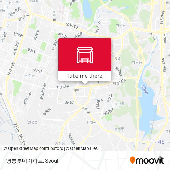 영통롯데아파트 map