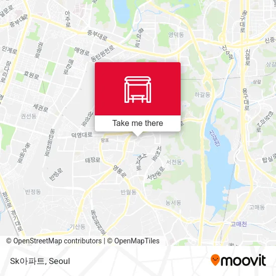 Sk아파트 map