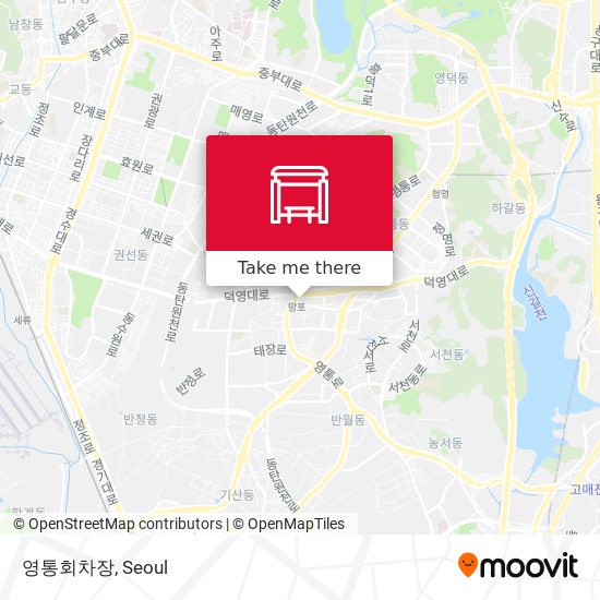 영통회차장 map