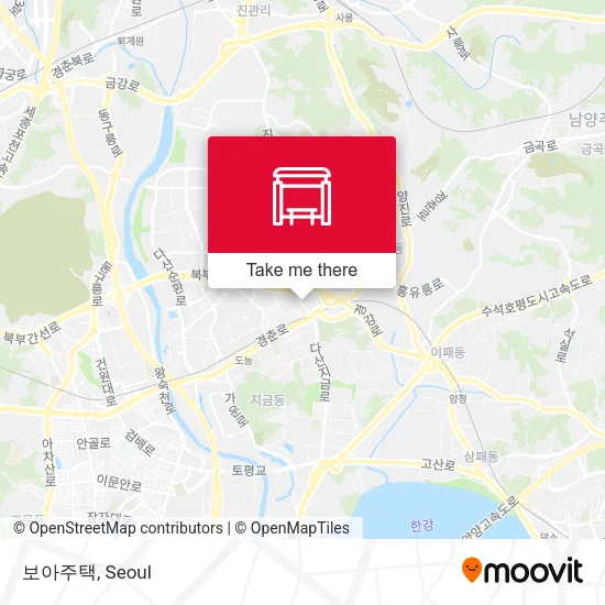 보아주택 map