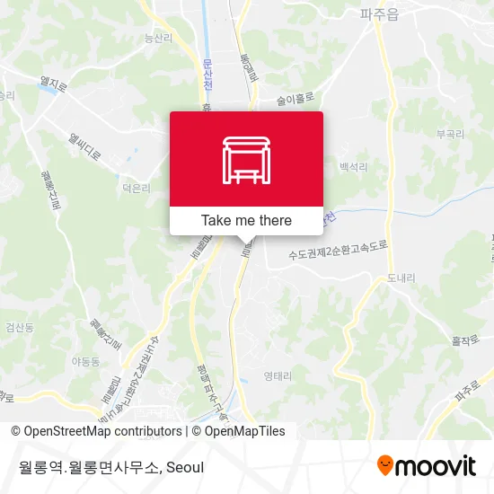 월롱역.월롱면사무소 map