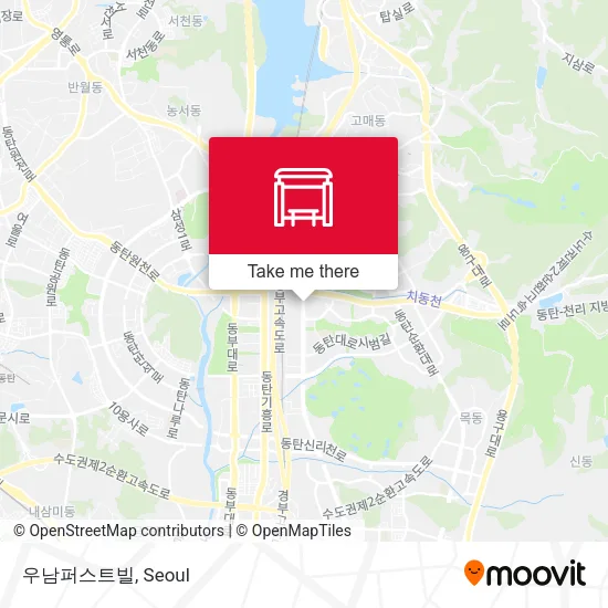 우남퍼스트빌 map