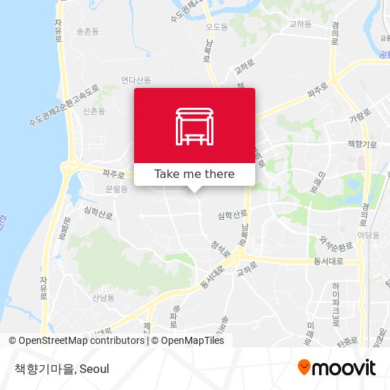 책향기마을 map