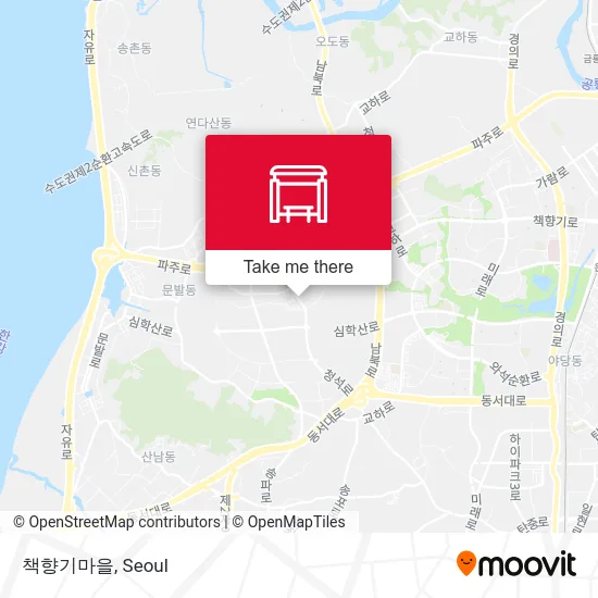 책향기마을 map