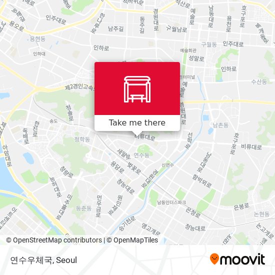 연수우체국 map