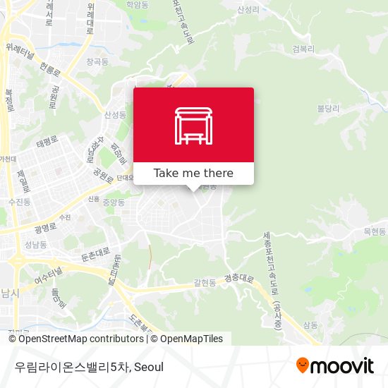 우림라이온스밸리5차 map