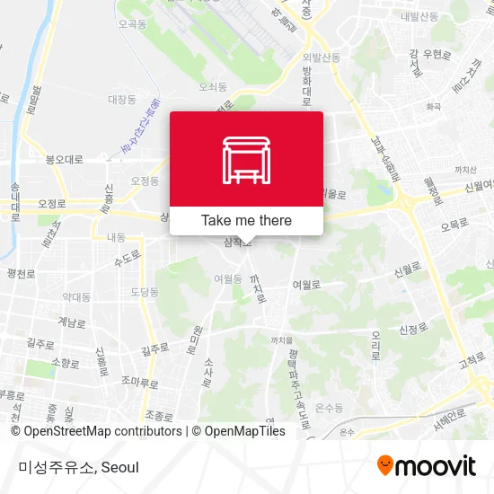 미성주유소 map