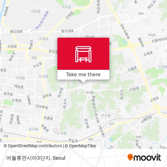 여월휴먼시아3단지 map
