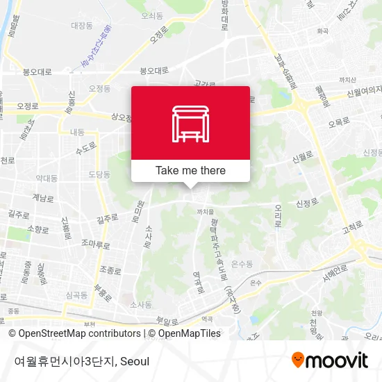 여월휴먼시아3단지 map