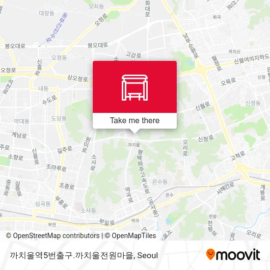까치울역5번출구.까치울전원마을 map
