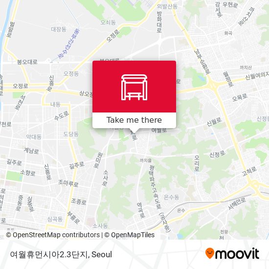 여월휴먼시아2.3단지 map