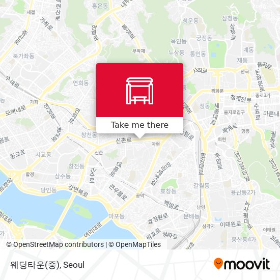 웨딩타운(중) map