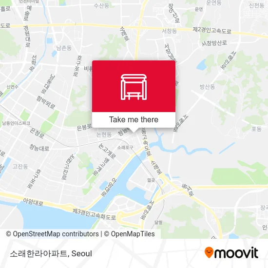 소래한라아파트 map