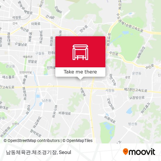 남동체육관.체조경기장 map