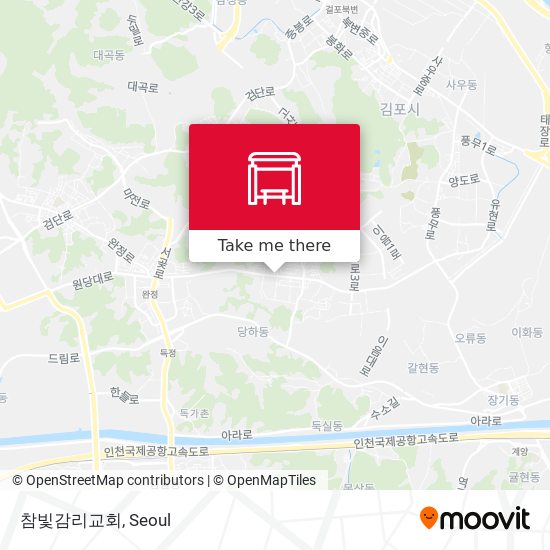 참빛감리교회 map