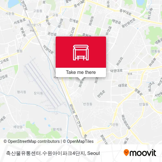 축산물유통센터.수원아이파크4단지 map