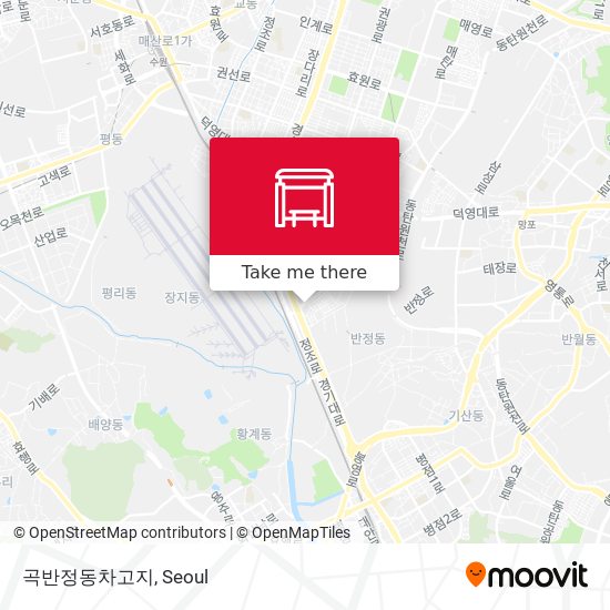 곡반정동차고지 map