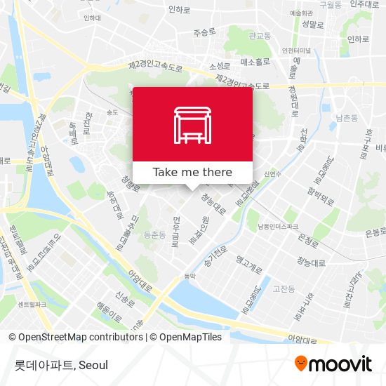 롯데아파트 map