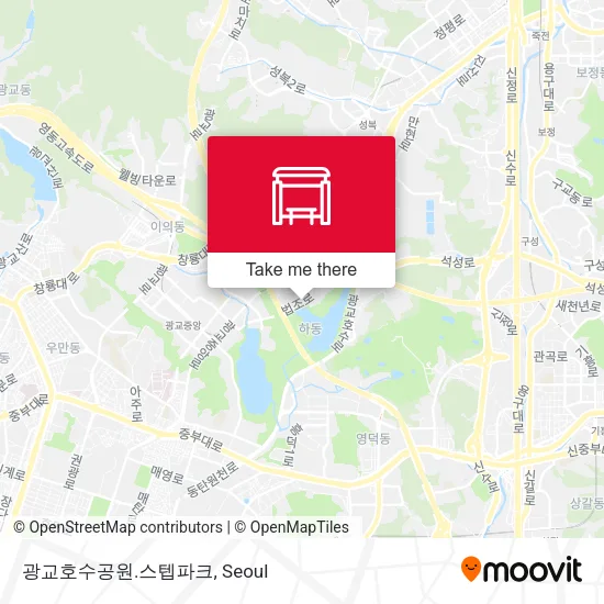 광교호수공원.스텝파크 map
