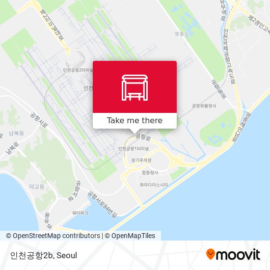 인천공항2b map