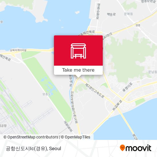 공항신도시Ic(경유) map