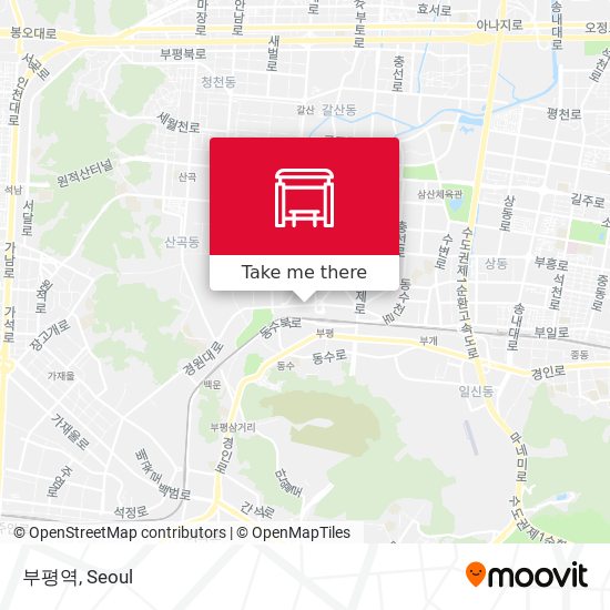 부평역 map