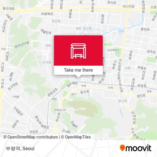 부평역 map