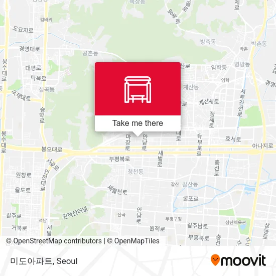 미도아파트 map