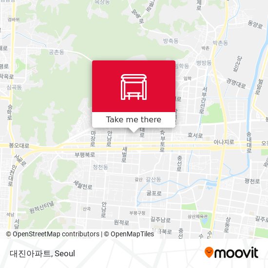 대진아파트 map