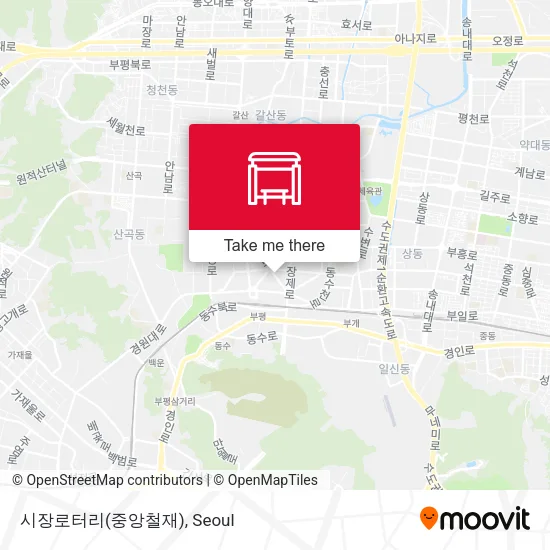 시장로터리(중앙철재) map