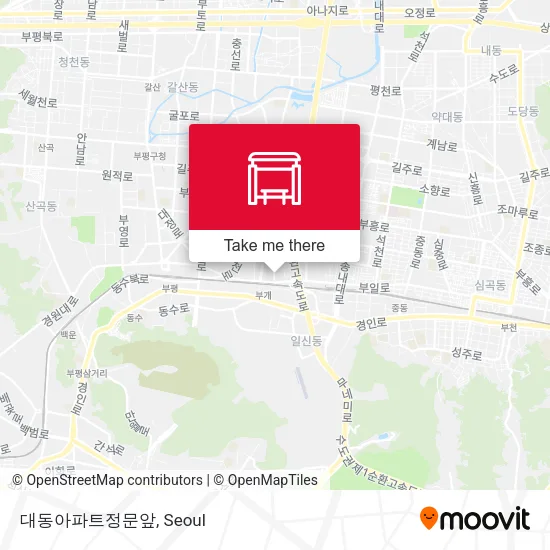 대동아파트정문앞 map