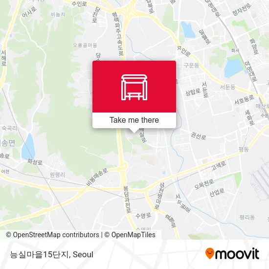 능실마을15단지 map