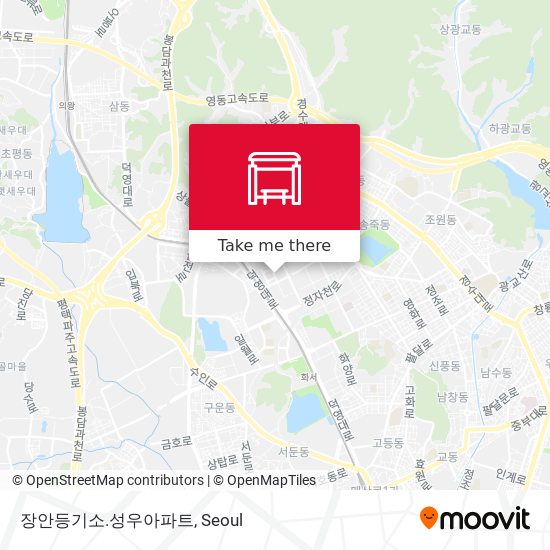 장안등기소.성우아파트 map