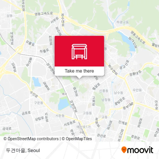 두견마을 map