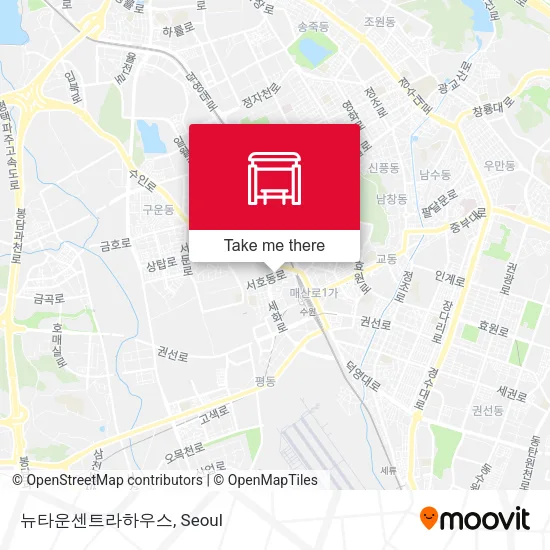 뉴타운센트라하우스 map