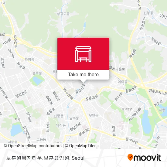보훈원복지타운.보훈요양원 map
