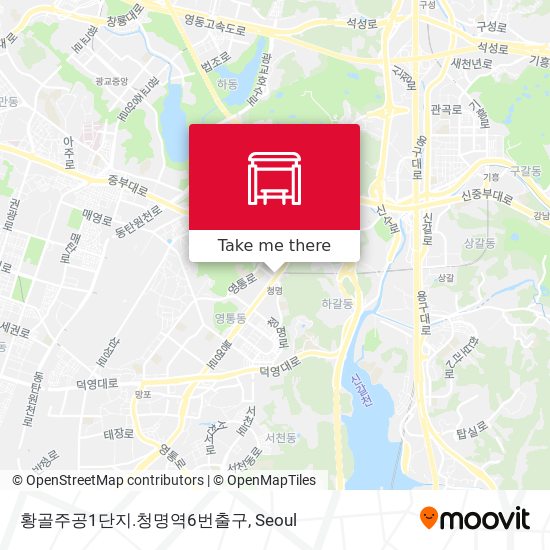 황골주공1단지.청명역6번출구 map