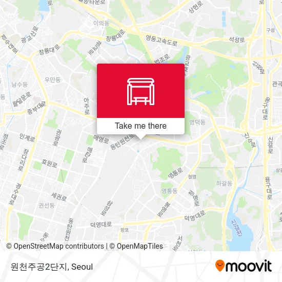 원천주공2단지 map
