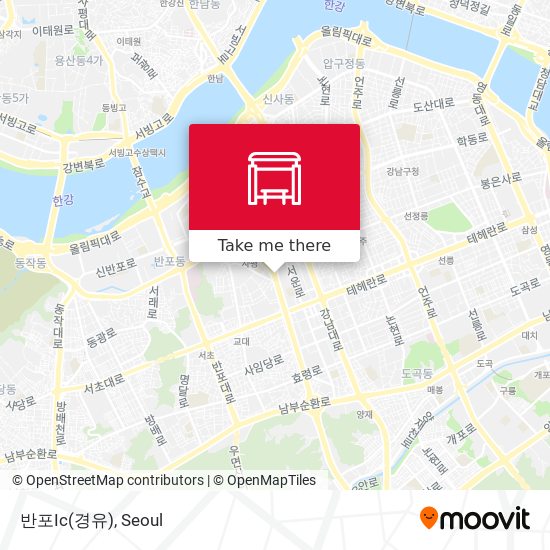 반포Ic(경유) map