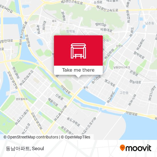 동남아파트 map