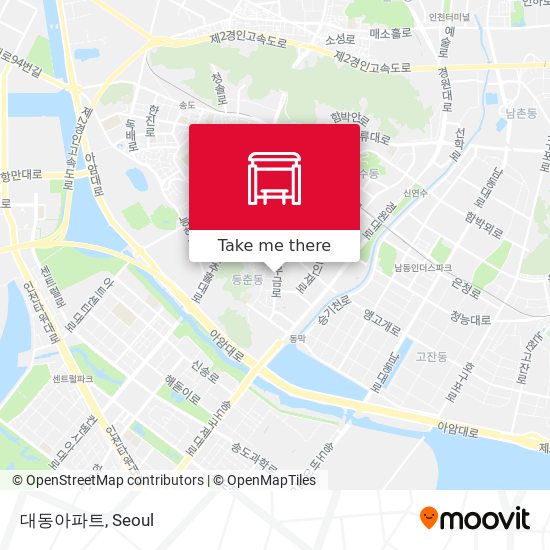 대동아파트 map