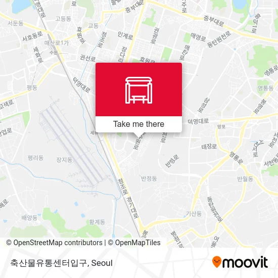 축산물유통센터입구 map