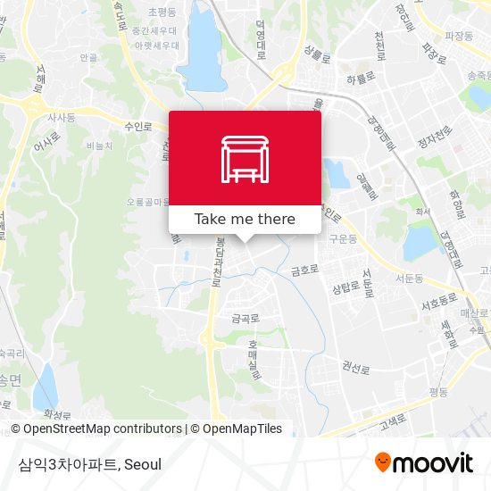 삼익3차아파트 map