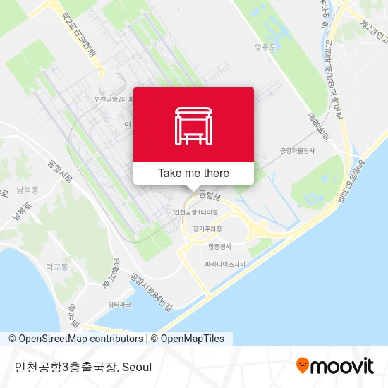 인천공항3층출국장 map