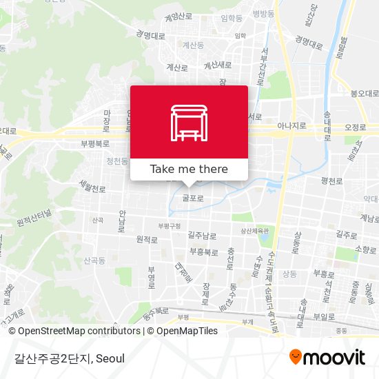 갈산주공2단지 map